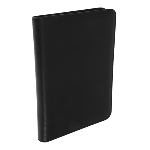 Gadpiparty Aktentaschenbinder Aktentasche mit Reißverschluss Portfolio mit Ringordner Business Binder mit Reißverschluss Eine Ringbuchmappe Ordner mit Reißverschluss Notizbuch Binder Pu Black Gadpiparty Aktentaschenbinder Aktentasche mit Reißverschluss Portfolio mit Ringordner Business Binder mit Reißverschluss Eine Ringbuchmappe Ordner mit Reißverschluss Notizbuch Binder Pu Black von Gadpiparty