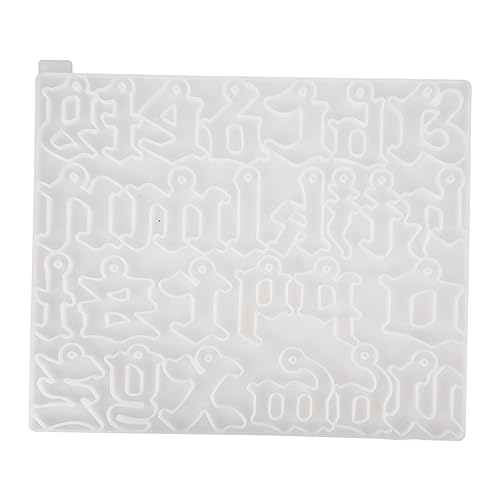 Gadpiparty Alphabet Schlüsselanhänger Silikonform Diy Gießform für Schmuckherstellung Langlebig und Einfach zu Reinigen für Bastelprojekte Gadpiparty Alphabet Schlüsselanhänger Silikonform Diy Gießform für Schmuckherstellung Langlebig und Einfach zu Reinigen für Bastelprojekte von Gadpiparty