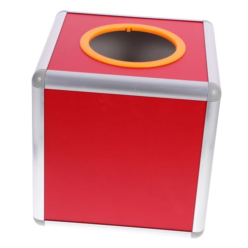 Gadpiparty Aluminium Losbox Transparent mit Schlitz Langlebiger Aluminiumrahmen Multifunktionale Spiel und Gewinnbox für Spenden Feierlichkeiten und Events von Gadpiparty
