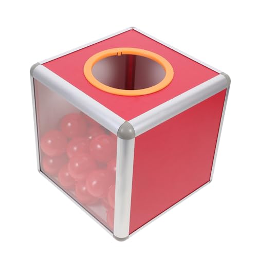 Gadpiparty Aufbewahrungsbox aus Aluminiumlegierung für Spenden und Transparente Wahlurne mit Roten Kugeln Langlebig und Leicht zu Reinigen für Partys Gadpiparty Aufbewahrungsbox aus Aluminiumlegierung für Spenden und Transparente Wahlurne mit Roten Kugeln Langlebig und Leicht zu Reinigen für Partys von Gadpiparty