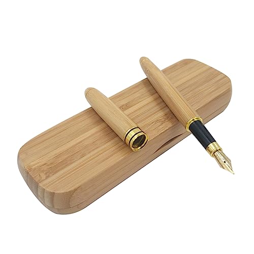 Gadpiparty Bambus Füllfederhalter Set mit Etui Eleganter Schreibstift für Unterschriften Kalligraphie Geburtstage und Jubiläen für Schule und Büro Gadpiparty Bambus Füllfederhalter Set mit Etui Eleganter Schreibstift für Unterschriften Kalligraphie Geburtstage und Jubiläen für Schule und Büro von Gadpiparty