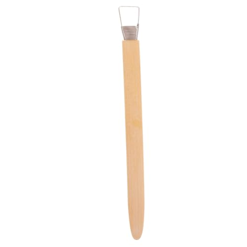 Gadpiparty Bambusschaber Bildhauerei Keramikwerkzeuge Herstellung Werkzeug aus Ton Skulptur Keramik schnitzen Modellierwerkzeuge aus Ton Tonbildzeuge Polymer -Tonwerkzeuge Holz Beige von Gadpiparty