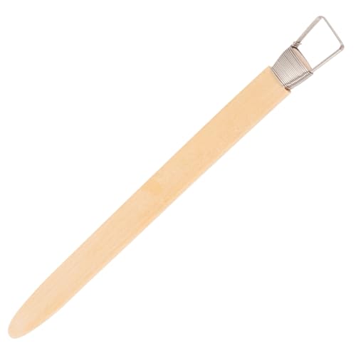 Gadpiparty Bambusschaber Tonskulpturwerkzeug Bildhauerei Werkzeuge Zum Herstellen Von Keramik Werkzeug Zum Schnitzen Von Ton Keramikwerkzeuge Herstellung Werkzeug Aus Ton Metall Beige von Gadpiparty