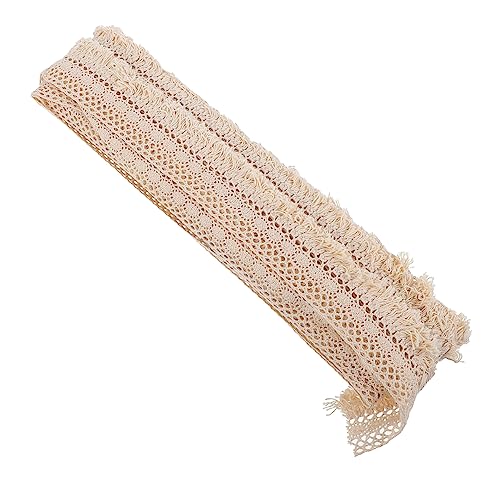 Gadpiparty Baumwollspitzenband mit Quasten Yards Dekoratives Nähzubehör für Diy Projekte Hochzeiten Kleidung und Heimtextilien Gadpiparty Baumwollspitzenband mit Quasten Yards Dekoratives Nähzubehör für Diy Projekte Hochzeiten Kleidung und Heimtextilien von Gadpiparty