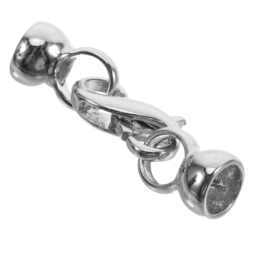 Gadpiparty Bell Hummerschnalle Mehrfach-halskettenverschluss Armbandverbinder Schlüsselanhänger-bastelset Ersatzfeder Für Karabinerverschluss Magnetverschlüsse Für Schmuck Kupfer Silver von Gadpiparty