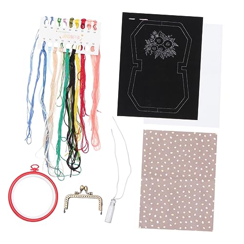 Gadpiparty Bestickte Geldbörse Stich-kit Stickgarn Lustig Wie Stickerei Bausatz Einfach Mannschaft Kreuzstich-set Anfänger Taschenherstellungsset Näh-bastelsets Schwarz Zufällige Farbe Gadpiparty Bestickte Geldbörse Stich-kit Stickgarn Lustig Wie Stickerei Bausatz Einfach Mannschaft Kreuzstich-set Anfänger Taschenherstellungsset Näh-bastelsets Schwarz Zufällige Farbe von Gadpiparty