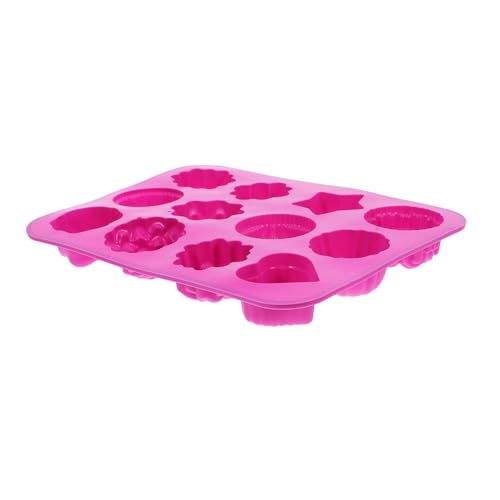 Gadpiparty Blütenschimmel Seifenformen Silikonformen Formen zum Backen Badebombenform Blumenseifenformen Backform rosafarbene Seifenform Blume Eiswürfelform Kieselgel Violett von Gadpiparty