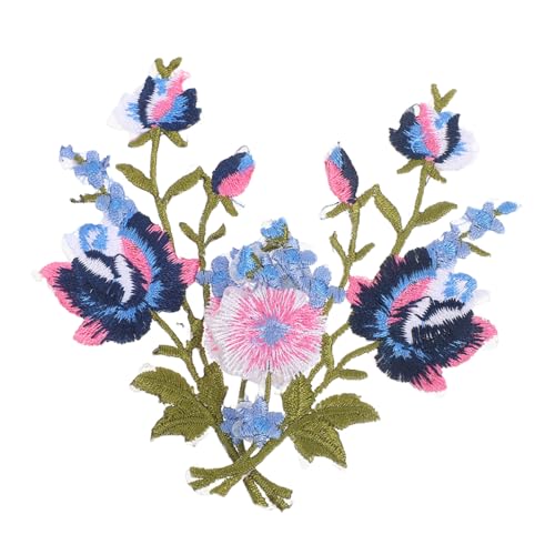 Gadpiparty Blumen Stickerei Aufnäher aus Stabilem Baumwoll-polyester Bestickte Bügel Nähapplikation für Jeans Jacken Hüte und Taschen Langlebige Farbintensive DIY Stoffpatches Gadpiparty Blumen Stickerei Aufnäher aus Stabilem Baumwoll-polyester Bestickte Bügel Nähapplikation für Jeans Jacken Hüte und Taschen Langlebige Farbintensive DIY Stoffpatches von Gadpiparty