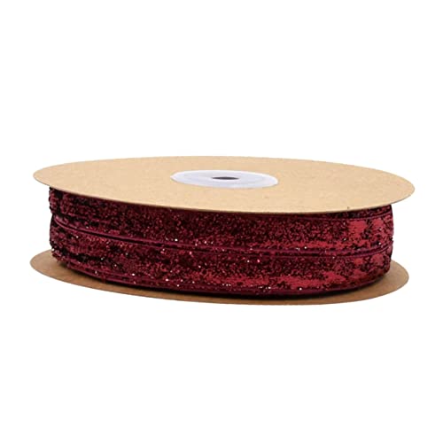 Gadpiparty Breites nicht Elastisches Flockband in Weinrot Dekoratives DIY Stoffband für Geschenkverpackung Basteln und Hochzeitsfeiern Langlebiges Samtband für Kleidung und Partydeko Gadpiparty Breites nicht Elastisches Flockband in Weinrot Dekoratives DIY Stoffband für Geschenkverpackung Basteln und Hochzeitsfeiern Langlebiges Samtband für Kleidung und Partydeko von Gadpiparty