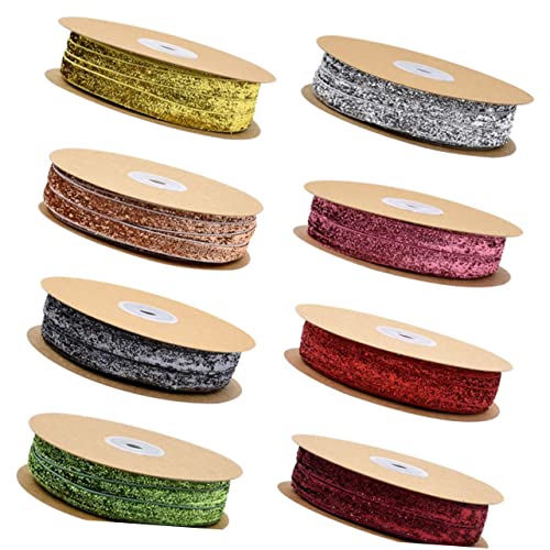 Gadpiparty Breites nicht Elastisches Goldenes Geschenkband mit Flockigem Samtfinish Dekoratives DIY Band für Kleidung Accessoires Party und Geschenkverpackungen Gadpiparty Breites nicht Elastisches Goldenes Geschenkband mit Flockigem Samtfinish Dekoratives DIY Band für Kleidung Accessoires Party und Geschenkverpackungen von Gadpiparty