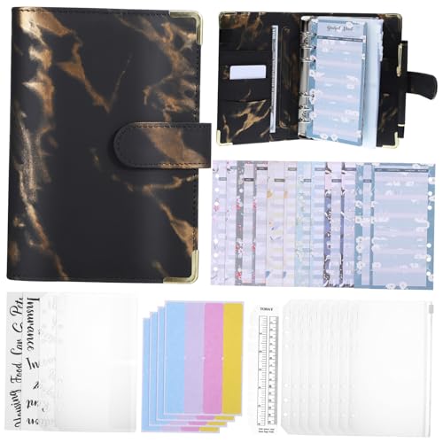 Gadpiparty Budget Binder mit PVC Hülle Umfassender Finanzplaner mit Einstecktaschen Budgetstickern und Zubehör Flexibler Ringordner für Einsteiger und Effizientes Geldmanagement Gadpiparty Budget Binder mit PVC Hülle Umfassender Finanzplaner mit Einstecktaschen Budgetstickern und Zubehör Flexibler Ringordner für Einsteiger und Effizientes Geldmanagement von Gadpiparty