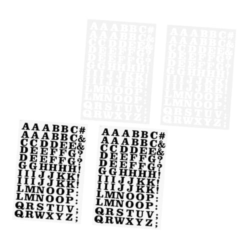 Gadpiparty Bügelbuchstaben Vinyl für Kleidung Schwarze und Weiße Transfer Patches für Diy Textilgestaltung Geeignet für Shirts Taschen und Mehr von Gadpiparty