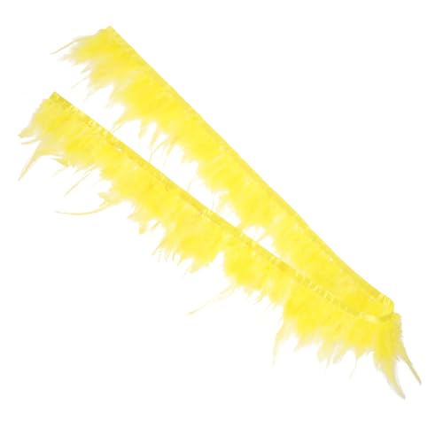Gadpiparty Bunte Federfransen Besatz für DIY Basteln Kleidung Dekoration Bühnenkostüm Langlebiger Stoffbesatz mit Glatter Oberfläche für Modeaccessoires Gadpiparty Bunte Federfransen Besatz für DIY Basteln Kleidung Dekoration Bühnenkostüm Langlebiger Stoffbesatz mit Glatter Oberfläche für Modeaccessoires von Gadpiparty