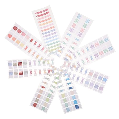Gadpiparty Bunte Selbstklebende Seitenmarker Set Haftnotizen zur Einfachen Kennzeichnung und Organisation für Büro Schule und Notizbücher Pastellfarben Gadpiparty Bunte Selbstklebende Seitenmarker Set Haftnotizen zur Einfachen Kennzeichnung und Organisation für Büro Schule und Notizbücher Pastellfarben von Gadpiparty