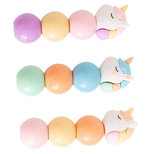 Gadpiparty Bunter Cartoon Textmarker für Studenten Fluoreszierender Marker für DIY Scrapbooking Schulbedarf Perfektes für Büroangestellte und Kreative Projekte von Gadpiparty