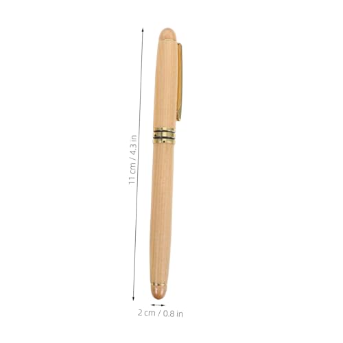 Gadpiparty Business Füllfederhalter mit Feiner Feder und Graviertem Metallkörper Ergonomischer Griff aus Ahornholz für Komfortables Schreiben Holzbox für Büro Schule Kalligraphie und Gadpiparty Business Füllfederhalter mit Feiner Feder und Graviertem Metallkörper Ergonomischer Griff aus Ahornholz für Komfortables Schreiben Holzbox für Büro Schule Kalligraphie und von Gadpiparty