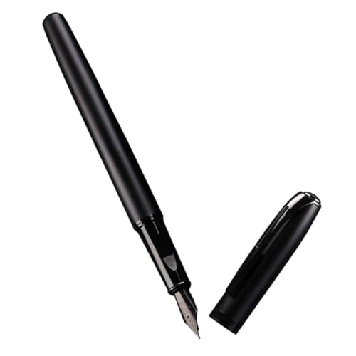 Gadpiparty Business-Stift Kalligraphie Brunnenstift -Tintenkonverter Stiftgeschenk für Männer und Frauen Feiner Füllfederhalter tragbare Füllfederhalter Schulstift als Metall Schwarz Gadpiparty Business-Stift Kalligraphie Brunnenstift -Tintenkonverter Stiftgeschenk für Männer und Frauen Feiner Füllfederhalter tragbare Füllfederhalter Schulstift als Metall Schwarz von Gadpiparty