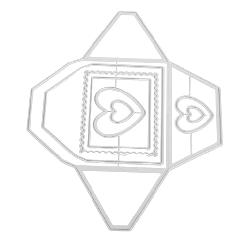 Gadpiparty Carbon Steel Metall-stanzformen Hintergrundrahmen Präzisions-schneidevorlagen für Kartenherstellung Scrapbooking DIY Alben Etiketten Umschläge von Gadpiparty