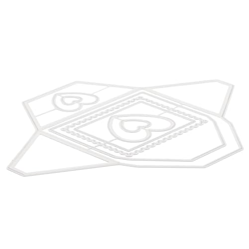 Gadpiparty Carbonstahl Stanzform für Umschlagdesign Diy Schneideform für Bastelarbeiten Langlebig und Praktisch für Karten Alben und zu Besonderen Anlässen von Gadpiparty