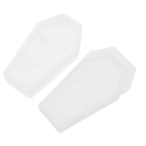 Gadpiparty Coffin Shaped Silicone Mold für Diy Crafts Gießform für Schmuck und Deko für Halloween Projekte Kreative Bastelideen Epoxidharz Formen für Designs Gadpiparty Coffin Shaped Silicone Mold für Diy Crafts Gießform für Schmuck und Deko für Halloween Projekte Kreative Bastelideen Epoxidharz Formen für Designs von Gadpiparty