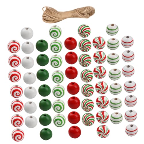 Gadpiparty DIY Holzperlen Bunt mit Juteschnur Langlebige Runde Holzperlen für Schmuckherstellung Armbänder Halsketten Schlüsselanhänger und Weihnachtsbaum Dekoration Gadpiparty DIY Holzperlen Bunt mit Juteschnur Langlebige Runde Holzperlen für Schmuckherstellung Armbänder Halsketten Schlüsselanhänger und Weihnachtsbaum Dekoration von Gadpiparty