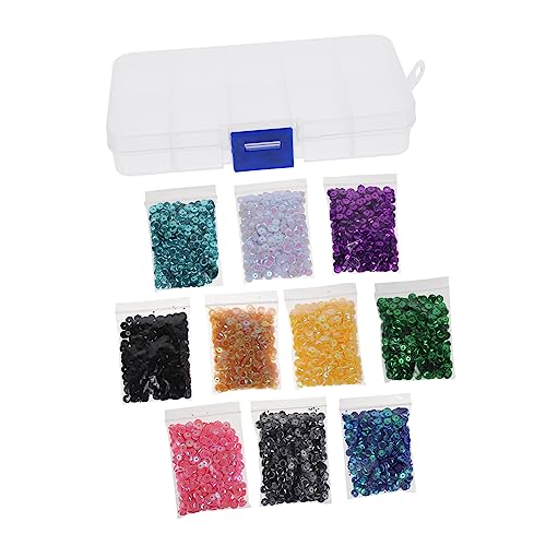 Gadpiparty DIY Pailletten Dekore Boxen mit Fischschuppen Pailletten für Bekleidung Hochzeitskleider und Bastelprojekte Leuchtende Praktische und Langlebige Verzierungen Gadpiparty DIY Pailletten Dekore Boxen mit Fischschuppen Pailletten für Bekleidung Hochzeitskleider und Bastelprojekte Leuchtende Praktische und Langlebige Verzierungen von Gadpiparty