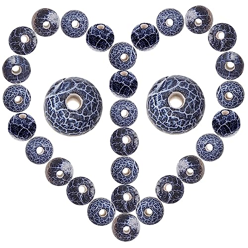 Gadpiparty DIY Rundperlen Frosted Bastelperlen für Schmuckherstellung Armbänder und Hochwertige Lose Perlen für Projekte Gadpiparty DIY Rundperlen Frosted Bastelperlen für Schmuckherstellung Armbänder und Hochwertige Lose Perlen für Projekte von Gadpiparty