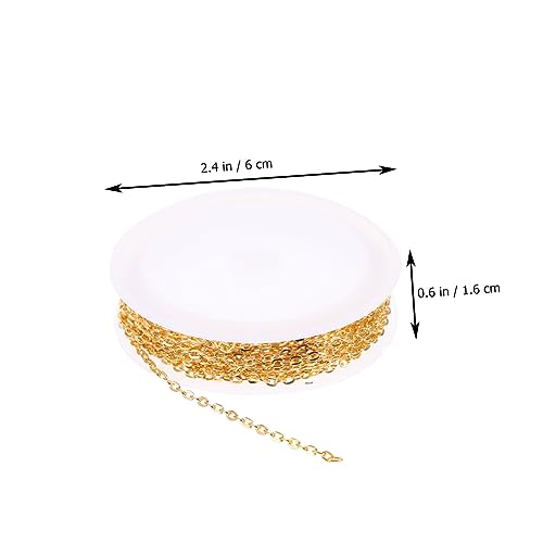 Gadpiparty DIY Schmuckkette Farben Flachpress Kreuzkette mit Karabinerverschluss und Öffnungsringen Langlebig und Vielseitig für Halsketten Armbänder Schmuckherstellung und Reparatur Gadpiparty DIY Schmuckkette Farben Flachpress Kreuzkette mit Karabinerverschluss und Öffnungsringen Langlebig und Vielseitig für Halsketten Armbänder Schmuckherstellung und Reparatur von Gadpiparty