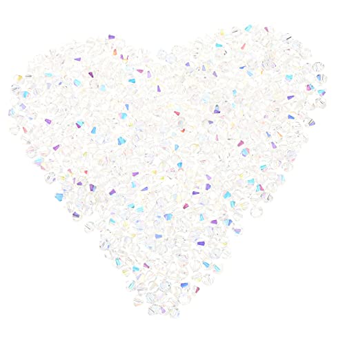 Gadpiparty DIY Schmuckperlen Rhombusförmige Glasperlen für Armband und Schmuckherstellung Langlebig Glatt zum Auffädeln und Basteln Vielseitig Einsetzbar von Gadpiparty