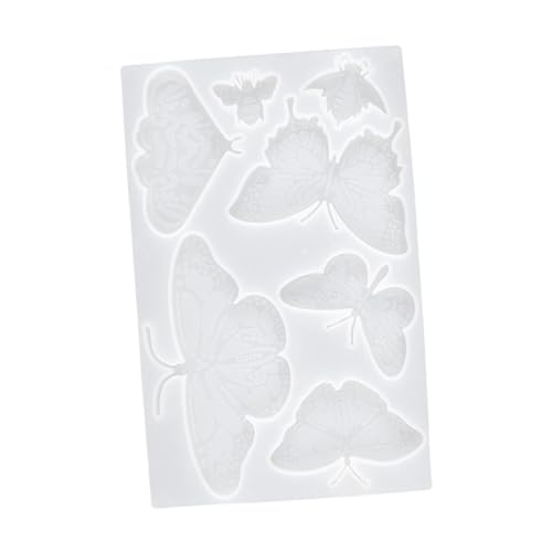 Gadpiparty DIY Silikonform Schmetterling Epoxidharz Gießform für Dekorative Anhänger Schlüsselring und Windglocken Wiederverwendbar Glatte Oberfläche Gestaltungsmöglichkeiten von Gadpiparty