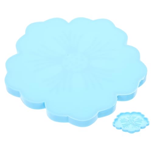 Gadpiparty DIY Silikonform Untersetzer Blumenform Epoxidharz Gießform für Bastelprojekte für Kaffeetassenmatten und Dekorative von Gadpiparty