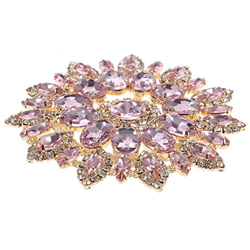 Gadpiparty DIY Strass Applikation Patch für Kleidung Kreative Brosche für Hochzeitskleider Röcke Kunsthandwerk mit Goldenem Hintergrund Gadpiparty DIY Strass Applikation Patch für Kleidung Kreative Brosche für Hochzeitskleider Röcke Kunsthandwerk mit Goldenem Hintergrund von Gadpiparty