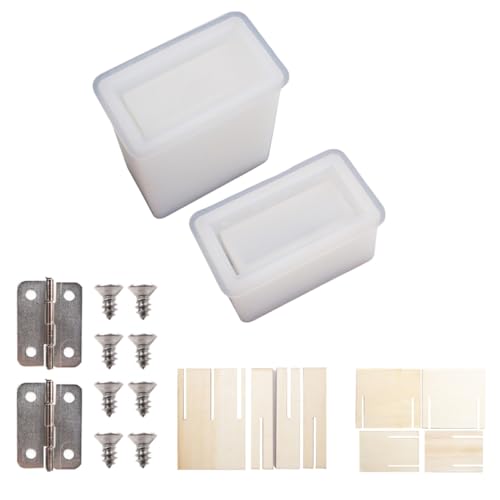 Gadpiparty DIY Zigarettenboxen Set Silikonform für Herstellung von Zigarettenboxen Komplette Gießform für Kreative Bastelprojekte Einfach zu Handhaben und Leicht zu Lagern Gadpiparty DIY Zigarettenboxen Set Silikonform für Herstellung von Zigarettenboxen Komplette Gießform für Kreative Bastelprojekte Einfach zu Handhaben und Leicht zu Lagern von Gadpiparty