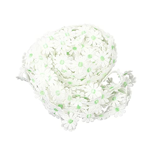 Gadpiparty Daisy Spitze Borte Yards Handgemachtes Nähzubehör für Hochzeiten Kleidung Diy Projekte Elegantes Langlebiges Polyesterband mit Zartem Gadpiparty Daisy Spitze Borte Yards Handgemachtes Nähzubehör für Hochzeiten Kleidung Diy Projekte Elegantes Langlebiges Polyesterband mit Zartem von Gadpiparty
