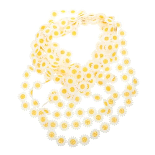 Gadpiparty Daisy Spitzenband mit Blumenmuster Bestickte Yards Lange Zierborte für Diy Dekorationen Hochzeit Kleidung Bastelprojekte und Nähzubehör Gadpiparty Daisy Spitzenband mit Blumenmuster Bestickte Yards Lange Zierborte für Diy Dekorationen Hochzeit Kleidung Bastelprojekte und Nähzubehör von Gadpiparty