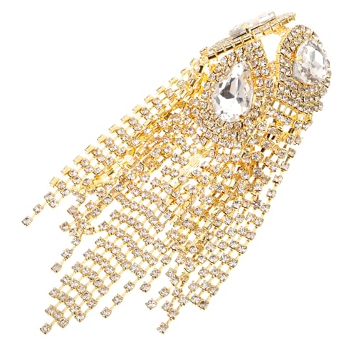 Gadpiparty Dekorativer Quasten Applikations Patch Goldene Schulterklappen für DIY Kleidungsprojekte Vielseitiges Accessoire für Kleidung und Brooches für Bastelarbeiten Gadpiparty Dekorativer Quasten Applikations Patch Goldene Schulterklappen für DIY Kleidungsprojekte Vielseitiges Accessoire für Kleidung und Brooches für Bastelarbeiten von Gadpiparty
