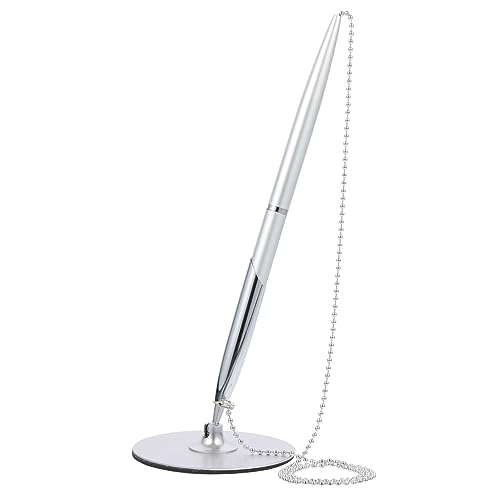 Gadpiparty Desktop Kugelschreiber mit Kette für Büro und Hotel Eleganter Schreibstift für Unterschriften und Dokumente für Geschäftsleute und Tischdekoration Gadpiparty Desktop Kugelschreiber mit Kette für Büro und Hotel Eleganter Schreibstift für Unterschriften und Dokumente für Geschäftsleute und Tischdekoration von Gadpiparty