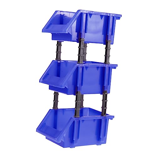 Gadpiparty Diy Aufbewahrungsbox Dickem Kunststoff Mini Werkzeugkiste Blau zur Aufbewahrung von Kleinteilen und Werkzeugen von Gadpiparty