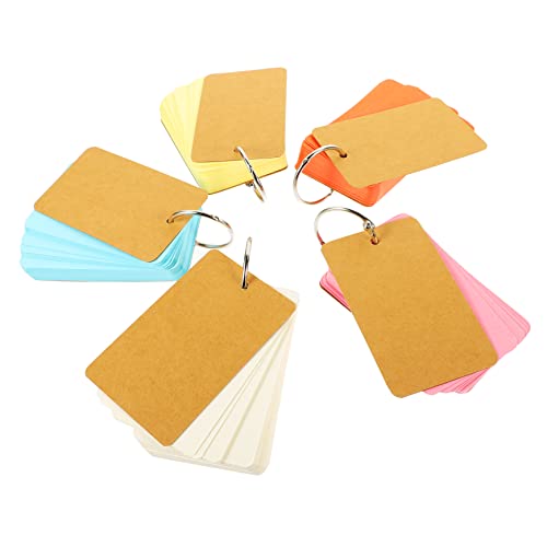 Gadpiparty Diy Blanko Lernkarten mit Binder Ring Farbiges Memory Notizbuch für Kreative Notizen Vokabeln und Ideen Praktische und Karteikarten für Schule und Studium Gadpiparty Diy Blanko Lernkarten mit Binder Ring Farbiges Memory Notizbuch für Kreative Notizen Vokabeln und Ideen Praktische und Karteikarten für Schule und Studium von Gadpiparty