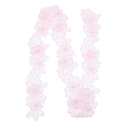 Gadpiparty Diy Blumenstickerei Patch Applikation Hollow Lace Kleidungszubehör für Kreative Nähprojekte für Kleidung Vorhänge und Hüte von Gadpiparty