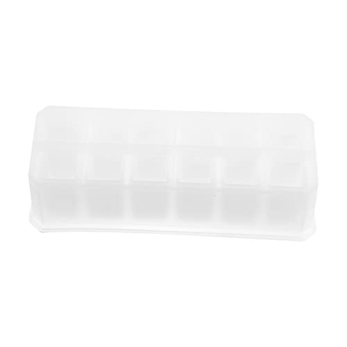 Gadpiparty Diy Gießform für Lippenstift Aufbewahrungsbox Fächer Wiederverwendbar Flexibel für Kreative Bastelprojekte Sicher und Geruchlos von Gadpiparty