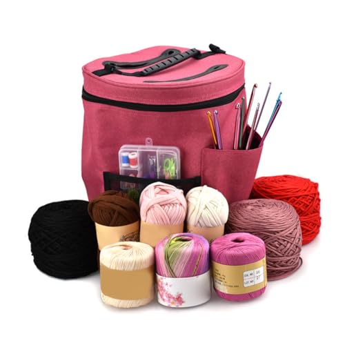 Gadpiparty Diy Große Aufbewahrungstasche Strick und Häkel Organizer für Garnkugeln Schutz vor Verwicklungen für Ihre Bastelprojekte Gadpiparty Diy Große Aufbewahrungstasche Strick und Häkel Organizer für Garnkugeln Schutz vor Verwicklungen für Ihre Bastelprojekte von Gadpiparty
