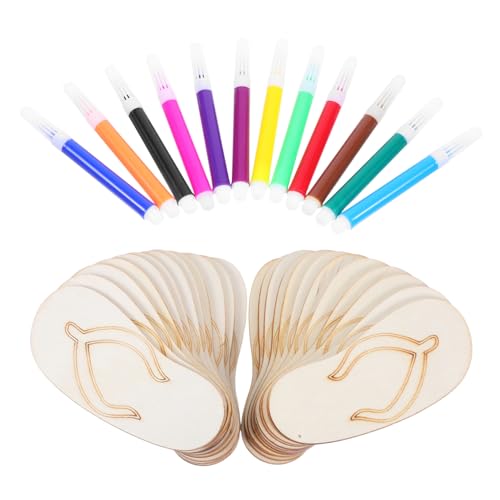 Gadpiparty Diy Holz Slipper Ausschnitte Unvollendete Holzornamente für Sommerstrand Dekorationen Einschließlich Rechte Slipper mit Malpinseln für Kreative Diy Projekte Gadpiparty Diy Holz Slipper Ausschnitte Unvollendete Holzornamente für Sommerstrand Dekorationen Einschließlich Rechte Slipper mit Malpinseln für Kreative Diy Projekte von Gadpiparty