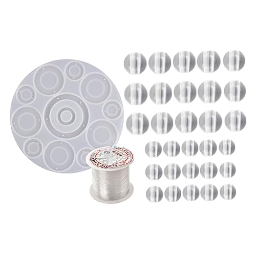 Gadpiparty Diy Silikon Windspiel Gießform Set Flexibles Epoxidharz Zubehör für Kreative Bastelprojekte für Personalisierte Ornamente und Geeignet für Einsteiger und Fortgeschrittene von Gadpiparty