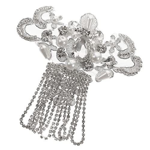 Gadpiparty Diy Strass Applikation Patch für Kleidung Dekorative Bügelbilder für Schuhe Taschen Handwerk für Diy Projekte und Reparaturen Selbstklebend mit Quasten von Gadpiparty