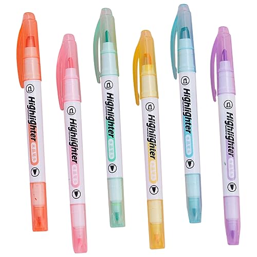 Gadpiparty Doppelseitiger Textmarker mit Praktische Highlighter für Schule und Notizen Professionelle Marker für DIY Projekte und Einladungen Leicht und Auslaufsicher Gadpiparty Doppelseitiger Textmarker mit Praktische Highlighter für Schule und Notizen Professionelle Marker für DIY Projekte und Einladungen Leicht und Auslaufsicher von Gadpiparty