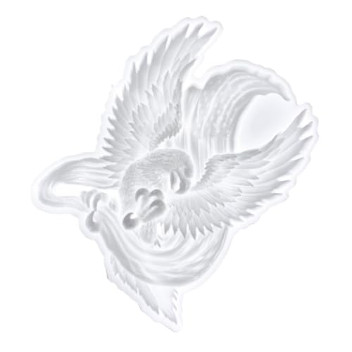 Gadpiparty Eagle Form Silikon DIY Adler Gießform für Wanddekoration Langlebige Silikonform mit Feinen Details für Kunsthandwerk und von Gadpiparty