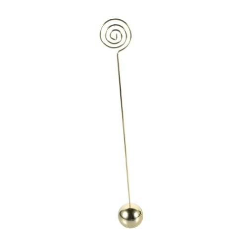 Gadpiparty Edelstahl Tischkartenhalter Gold mit Stabilem Fuß Spiral Clip für Memo Notizen Visitenkarten Dekorativer Tischnummernhalter für Hochzeiten und Veranstaltungen Gadpiparty Edelstahl Tischkartenhalter Gold mit Stabilem Fuß Spiral Clip für Memo Notizen Visitenkarten Dekorativer Tischnummernhalter für Hochzeiten und Veranstaltungen von Gadpiparty