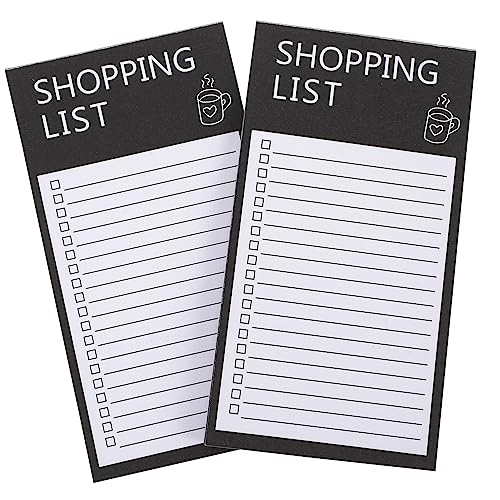 Gadpiparty Einkaufsliste Notizpad Magnetische Listenblöcke für Kühlschrank und Unterwegs für Effizientes Planen und Organisieren von Gadpiparty