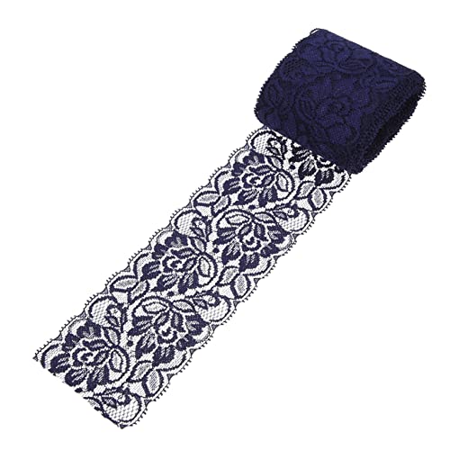 Gadpiparty Elastisches Spitzenband DIY Bekleidungszubehör Handarbeiten Bekleidungsdekoration und Unterwäscheverzierung Langlebig und Elastisch für Projekte Gadpiparty Elastisches Spitzenband DIY Bekleidungszubehör Handarbeiten Bekleidungsdekoration und Unterwäscheverzierung Langlebig und Elastisch für Projekte von Gadpiparty